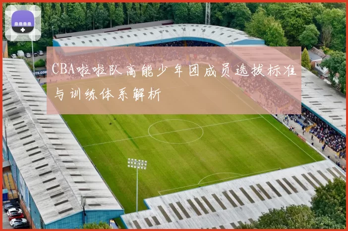 CBA啦啦队高能少年团成员选拔标准与训练体系解析