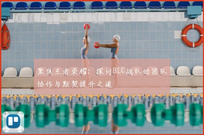 聚焦王者荣耀：探讨BLG战队的团队协作与默契提升之道